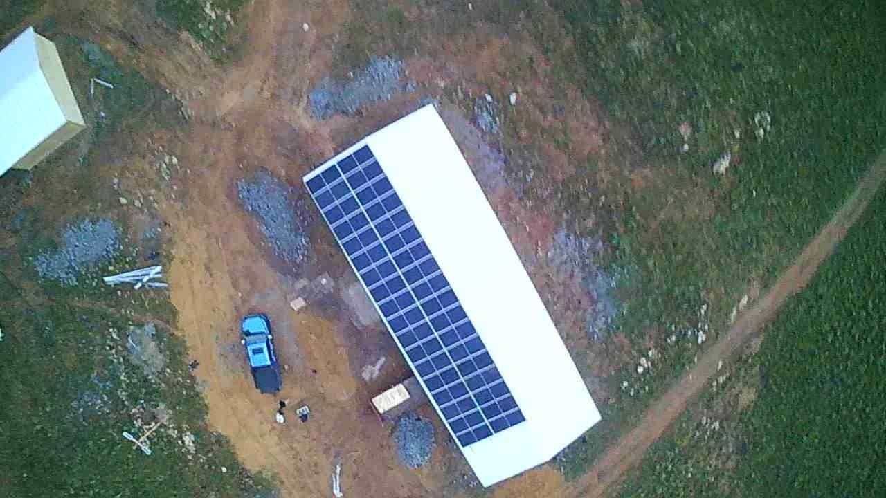 Ground-mount solar array