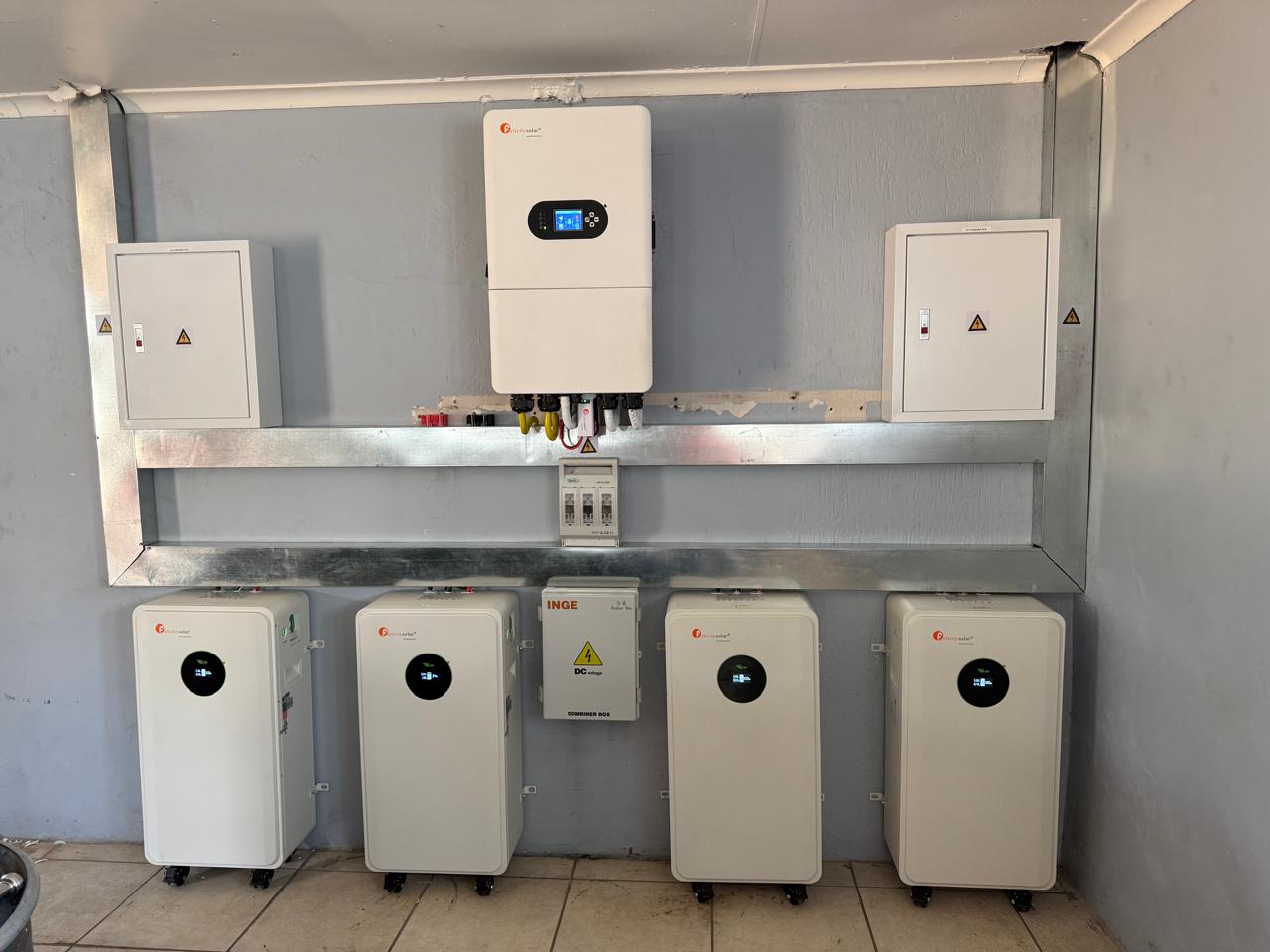 Large battery bank system